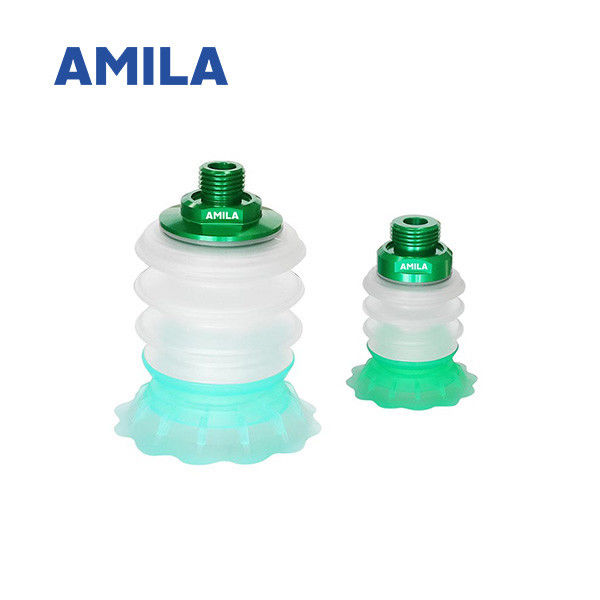 TPE Silicone Gripper High Strength , Combined Type Bellows Suction Cups MG.MBH